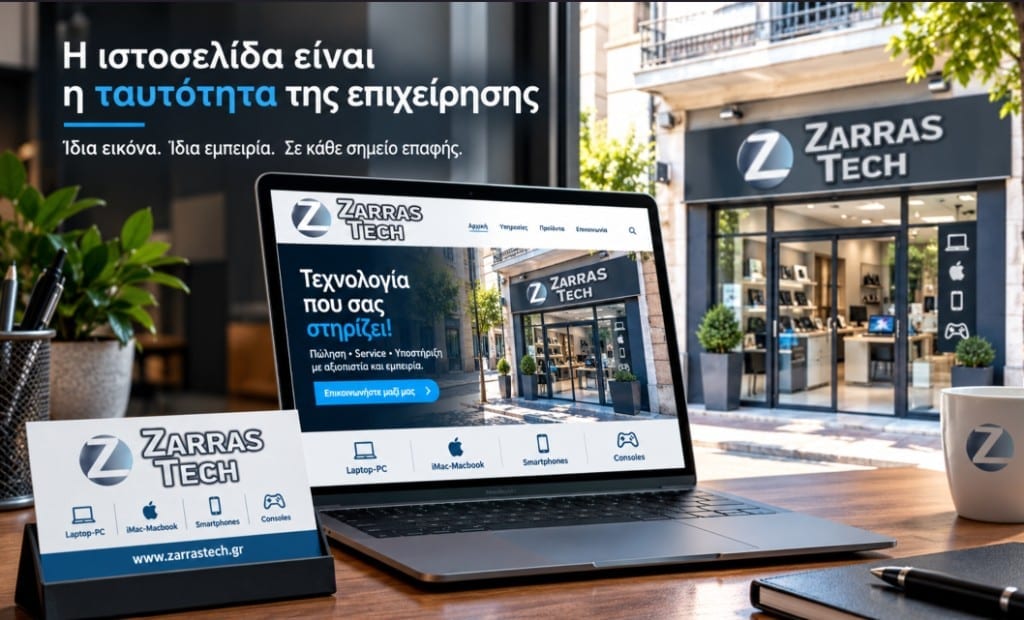 Η ιστοσελίδα είναι η ταυτότητα της επιχείρησης — γιατί είναι απαραίτητη