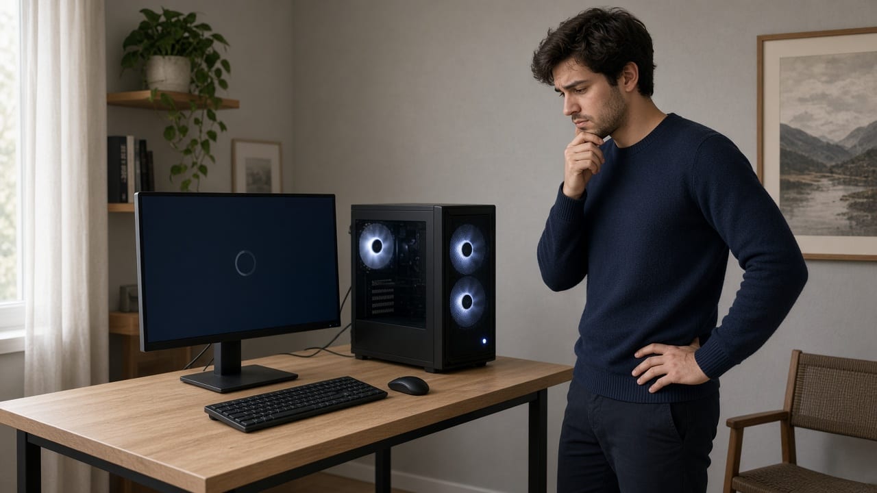 The computer restarts by itself