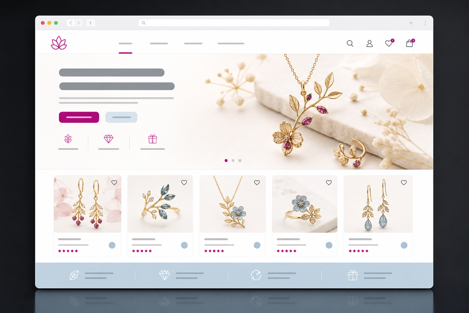 E-shop κοσμημάτων